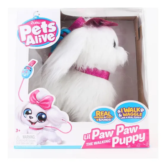 Zuru Pets Alive / Lil Paw Paw The Walkinh Puppy Perro Inter.