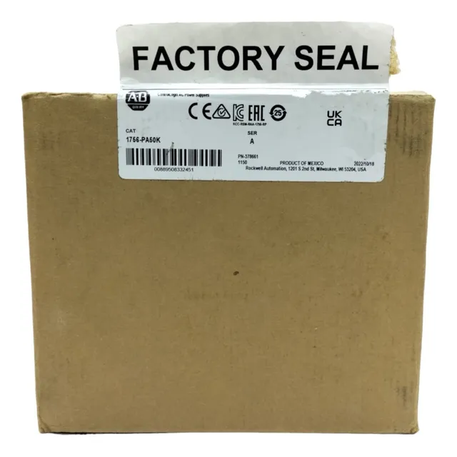 Allen Bradley 1756-pa50k Fuente De Alimentacion