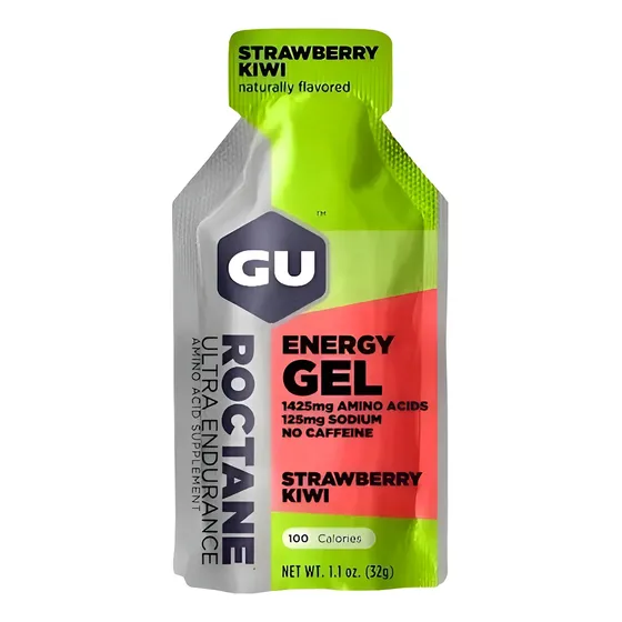 Gel Energético Gu Roctane Ultra Endurance Sabores Energía Sabor Strawberry Kiwi