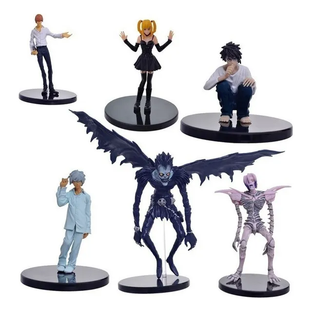 / Death Note 6 Unidades/conjunto De Bonecos De Ação Rem
