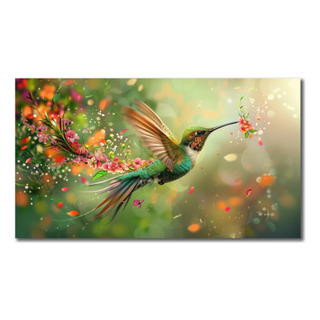 5d: Pintura De Diamantes 5d Diy 60 X 40 Cm - Colibrí Do 5d: Pintura De Diamantes 5d Diy 60 X 40 Cm - Colibrí Do