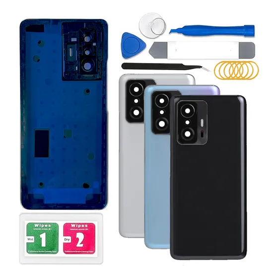 Tapa Trasera Para Xiaomi Mi 11t Y 11t Pro Cristal Cámara
