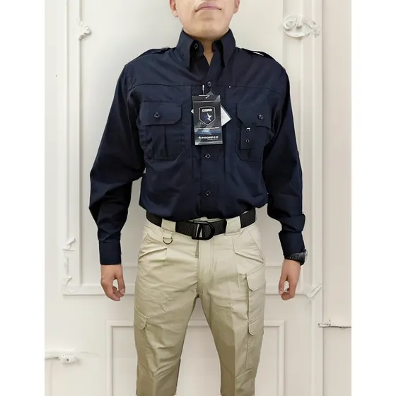 Camisa Camisola Propper Tatical Riptop Azul Media Noche 