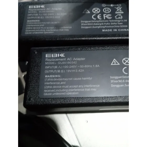Cargador Para Laptop Acer 65 Watts