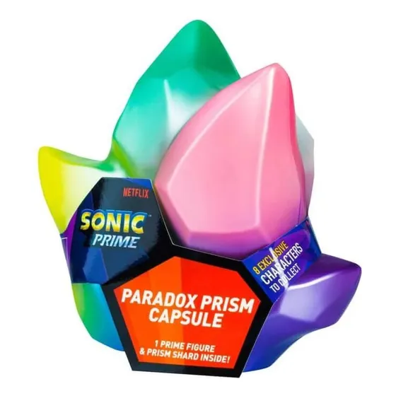 Figura Sonic Prime Paradox Prism Capsule Sonic The Hedgehog
