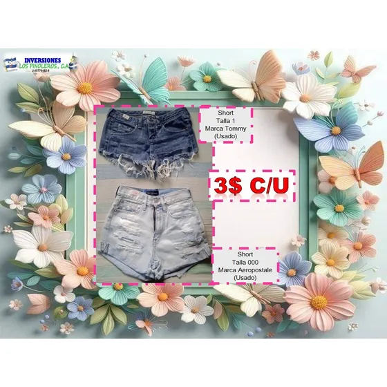 Shorts De Jeans Usados Para Damas