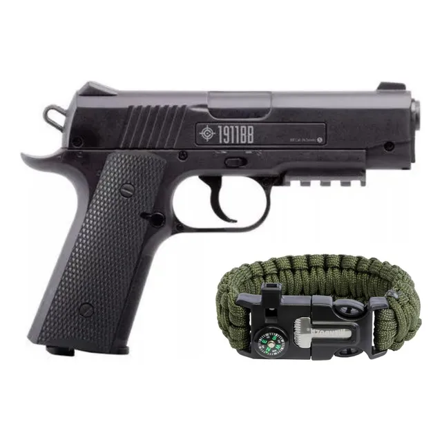 Pistola Deportiva Crosman 1911bb Co2 Cal 4.5mm Mira Espada