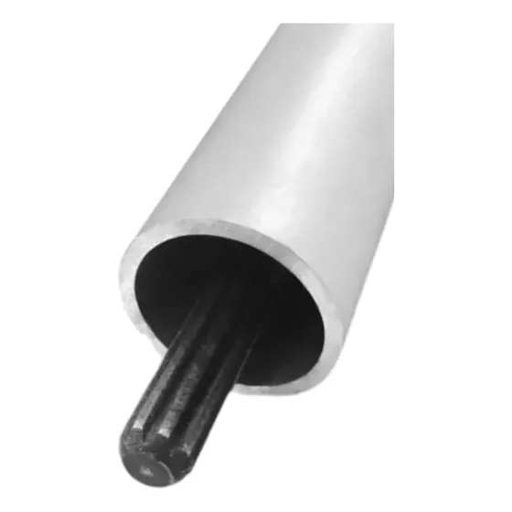 Tubo Transmisión Desmalezadora 28mm 9 Estrias 