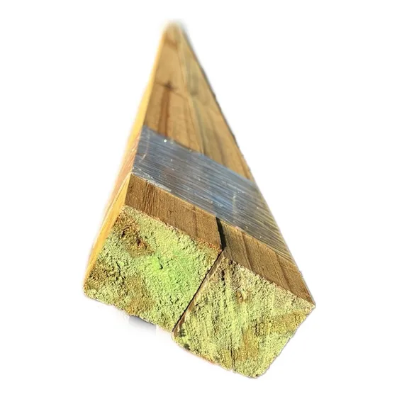 Alfajia 2x2x3,3 Curado Cca Madera Tirante Clavador 