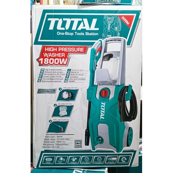 Hidrolavadora Total, 110v 1800w 2200psi