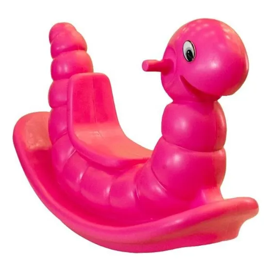 Gangorra Infantil Nhoca Balanço Minhoca Colorida Parque