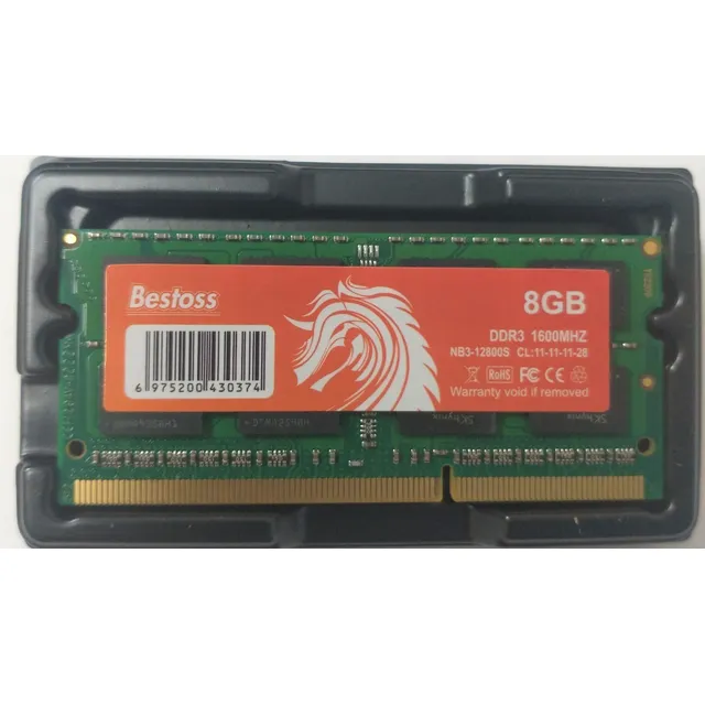 Memoria Ram 8gb  Ddr3 1600 Mhz Sodimm 1rx8 Para Laptop