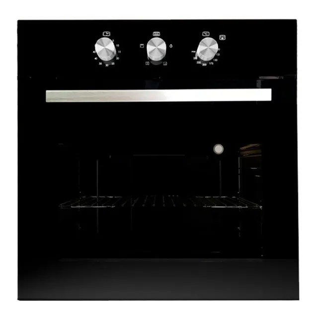 Tecnolam Te60e.ne Horno Eléctrico 60cm Con Grill Eléctrico Color Negro