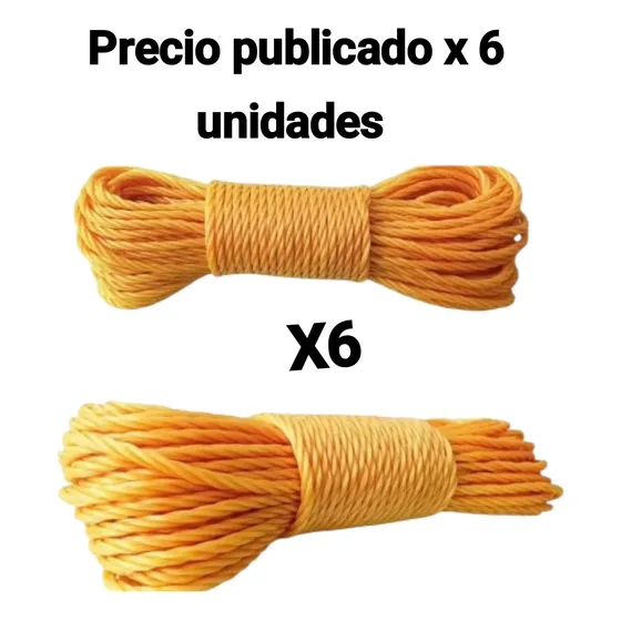 Cuerda Tendedero Para Colgar Ropa 10 Metros 