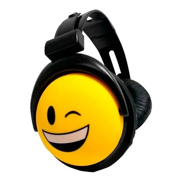 Auriculares Emoji Para Tablet Celular Ajustable Diginet