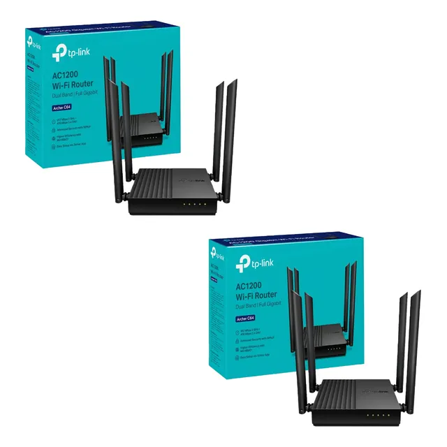 Router Inalámbrico Doble Banda Hasta 1000 Megas X 2unidades