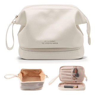 Cosmetiquera Mujer Doble Capa - Impermeable Para Viaje Cosmetiquera Mujer Doble Capa - Impermeable Para Viaje
