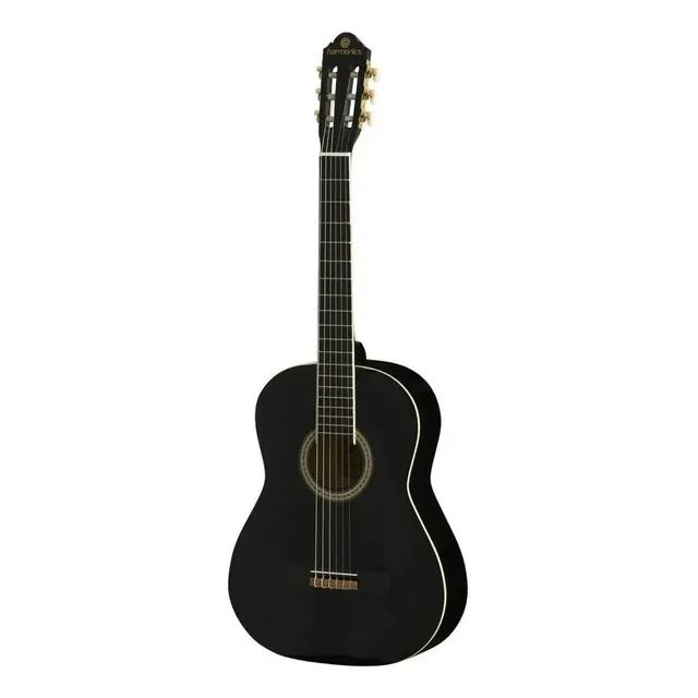 Violão Clássico Harmonics Gna111 Acústico Clássico Para Destros Preta