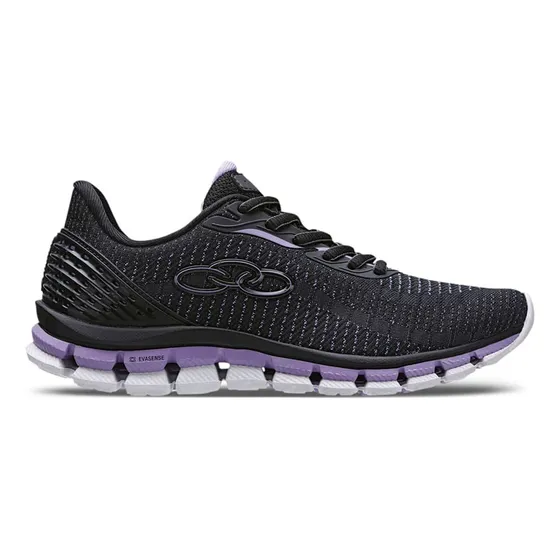 Tênis Olympikus Estilo 2 Preto E Roxo Unissex Pro