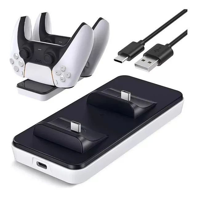 Base De Carga Mini Doble Joystick Compatible Ps5 Play5