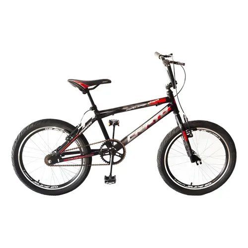 Bicicleta bmx freestyle Cripto Cross Aro 20 Pneu Vermelho - azul