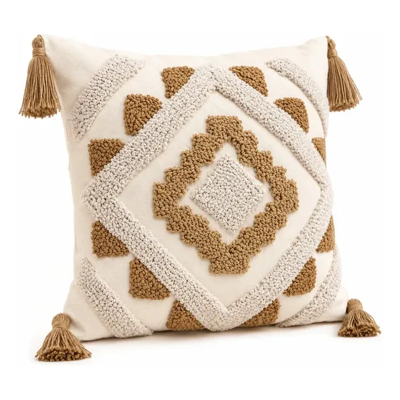 Funda De Cojin Decorativa Boho Nordico Cojin Decoración 1205