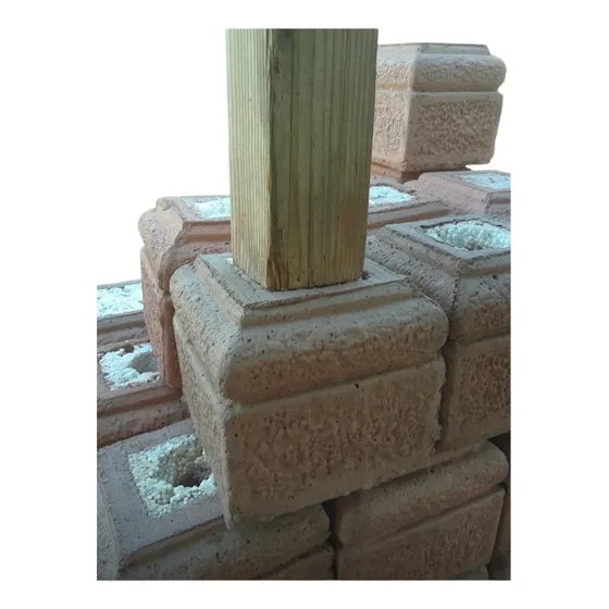 Base 25x25 Para Pérgola 5  - Pilar De Madera Artesanal