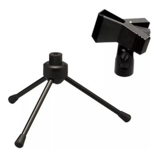 Tripé De Mesa Mini Suporte Pedestal Para Microfone Bm800 Etc Tripé De Mesa Mini Suporte Pedestal Para Microfone Bm800 Etc