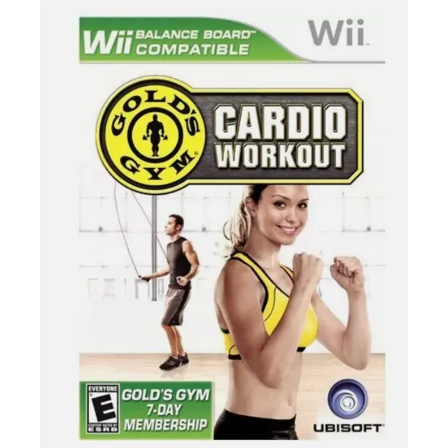 Juego Gold's Gym Cardio Workout Para Nintendo Wii & Wii U