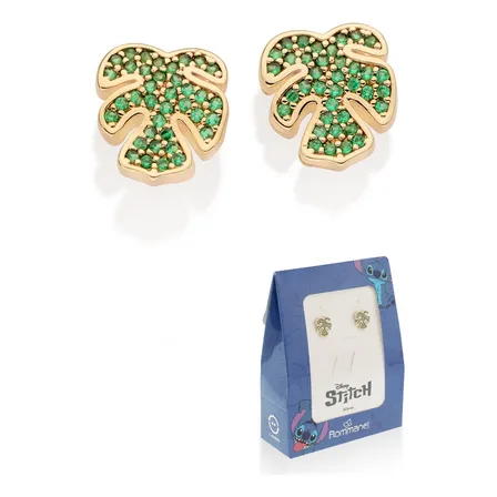 Brinco Costela De Adão Banhado Ouro Zircônia Rommanel 527347