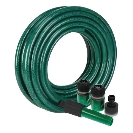 Manguera De Riego Reforza Jardin De 1/2 Pulgada 30 Metros Color Verde