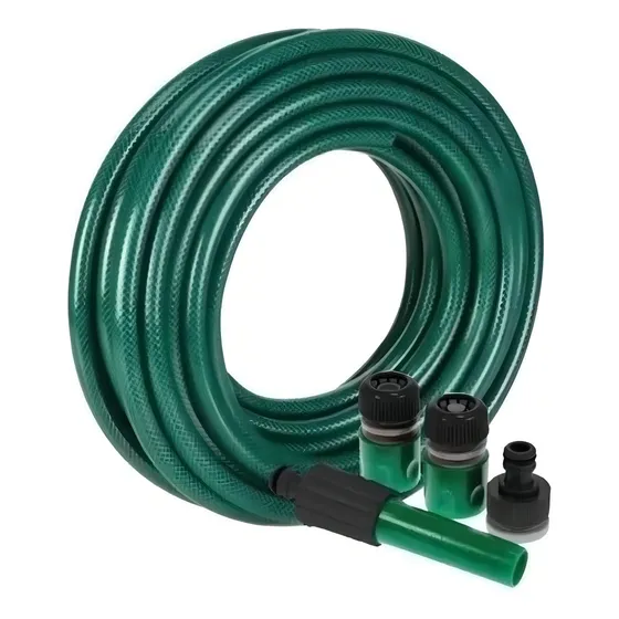 Manguera De Riego Reforza Jardin De 1/2 Pulgada 30 Metros Color Verde