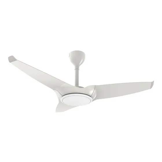Ventilador De Teto Flow Branco Controle 220v Ventisol