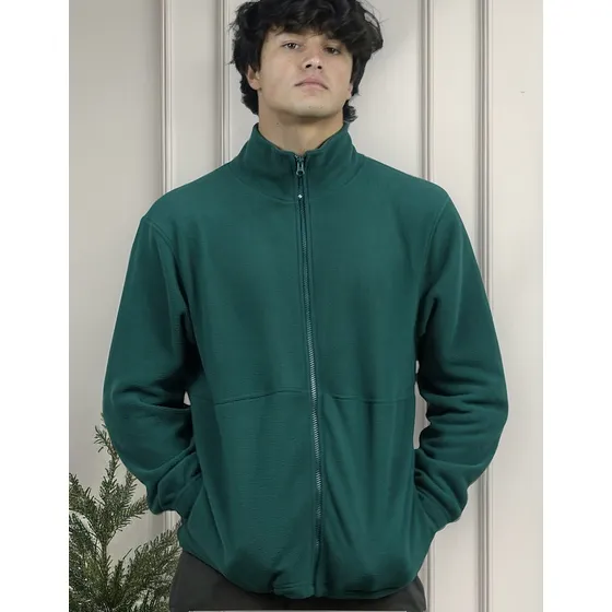 Campera Polar Hombre Verde Rojo Azul Francia 