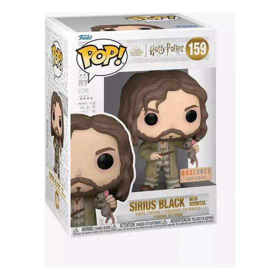 Funko Pop Sirius Black Con Cola De Gusano (harry Potter)