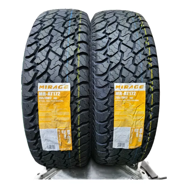 Paquete De 2 Llantas 265/70 R17 Mirage Mr-at172 115t