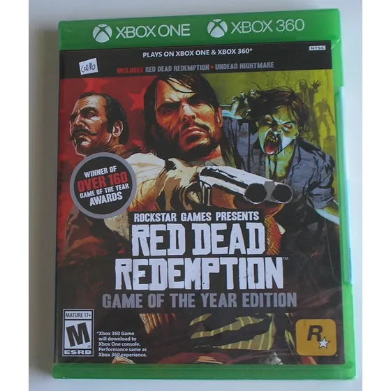Red Dead Redemption + Undead Nightmar Xbox 360 Novo  Lacrado