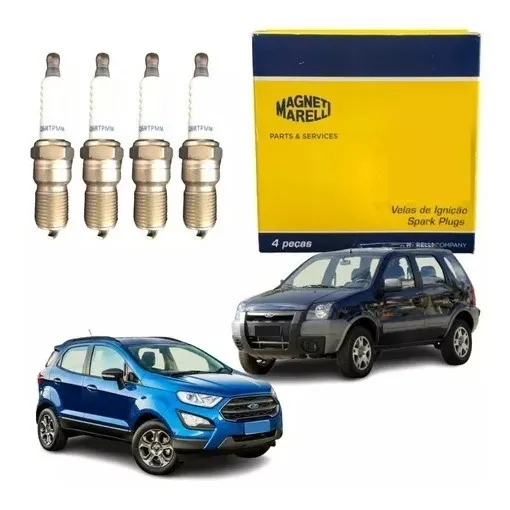 Jogo Vela Ignição Magneti Marelli Ecosport Focus 2.0 Duratec