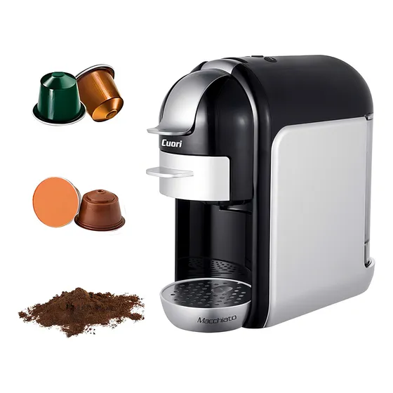 Cuori Hogar Cafetera Macchiato Negro 220V