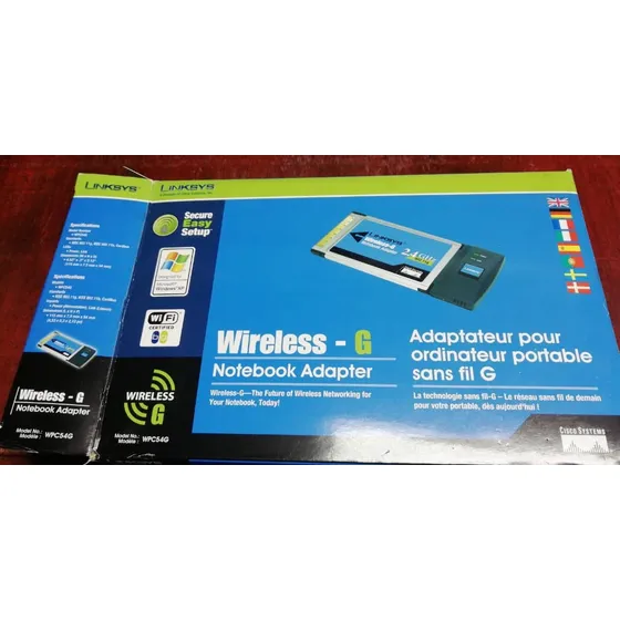 Adaptador Red Wi-fi Para Lapto Wireless-g Mod: Wpc54g