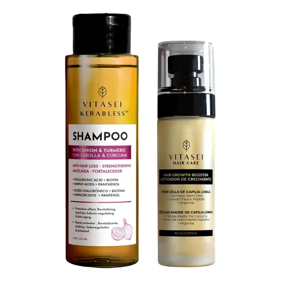 Shampoo De Cebolla + Activador