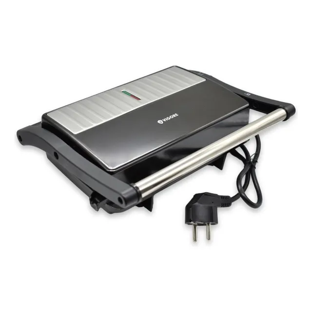 Sandwichera Grill Asador Parrilla Eléctrica Antiadherente