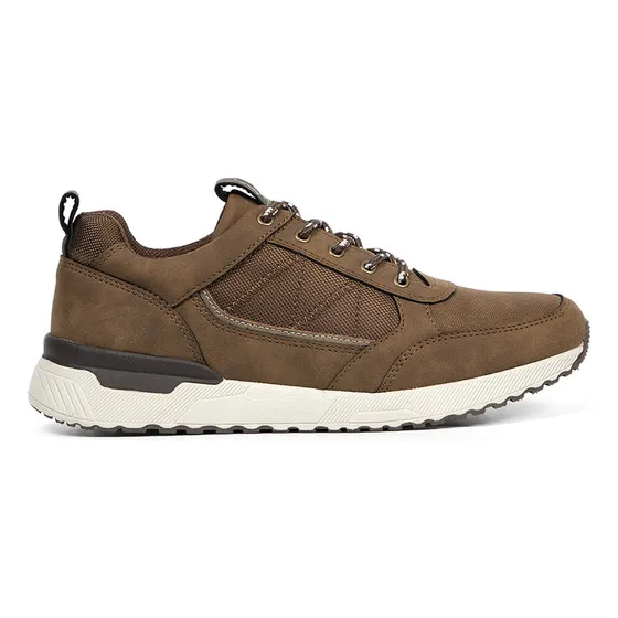 Zapatillas Casuales Torko Marron Bata Hombre V2 S3