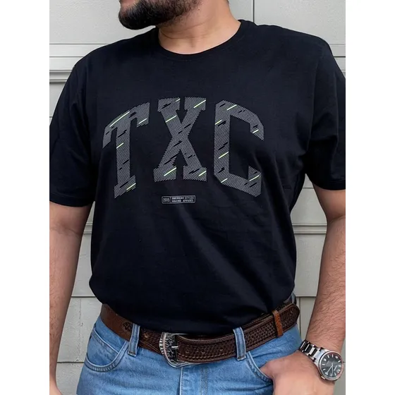 Camiseta Txc Ref. 192212p Preto