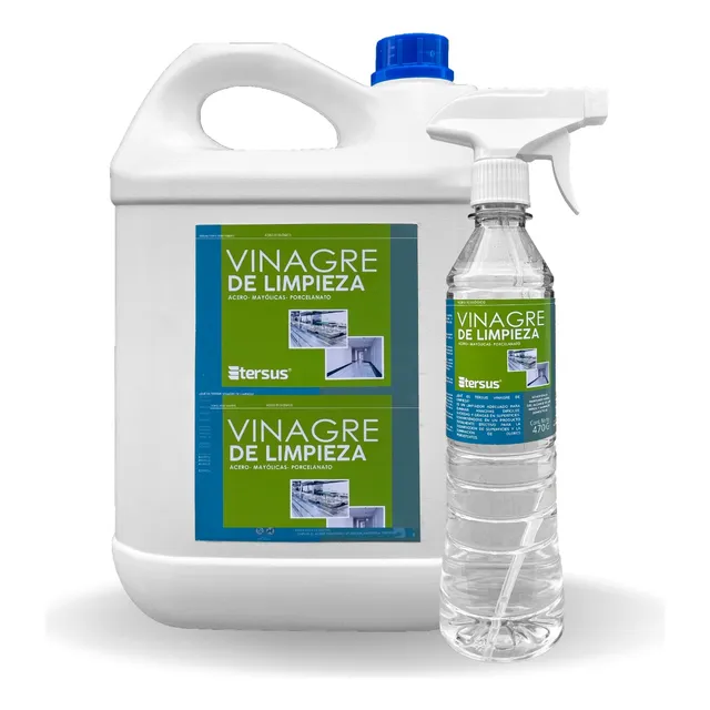 Vinagre De Limpieza Multiusos Ecológico Gln 5 Lt + Frasco
