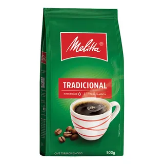 CafĂ© Torrado E MoĂdo Tradicional Melitta Pacote 500g CafĂ© Torrado E MoĂdo Tradicional Melitta Pacote 500g
