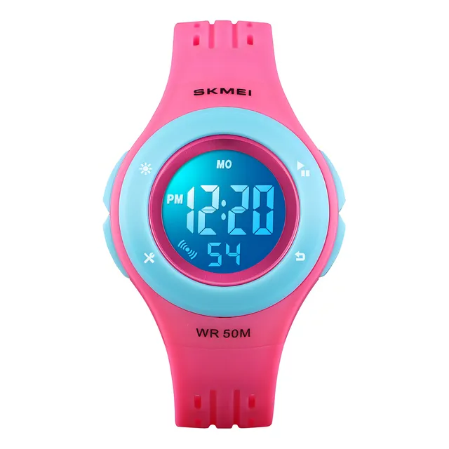 Skmei - Reloj 1455rsbu Digital Para Niña