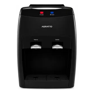 Bebedouro Agratto 20l Bivolt Água Natural E Gelada Cor Preto Preto 127/220v