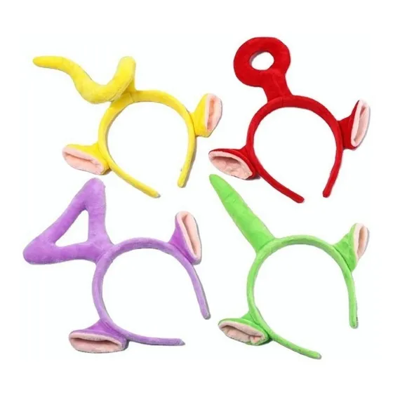 Cute Teletubbies Anime Headdress Para Festas De Crianças