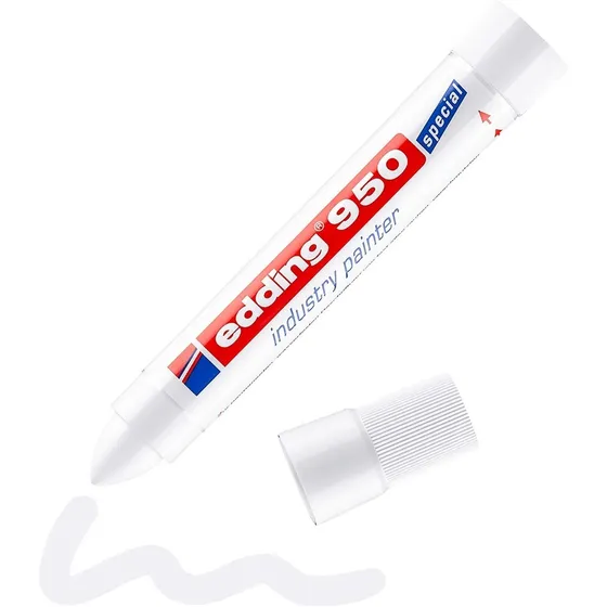 1 Marcador De Pintura Edding Solid Marker Uso Industrial